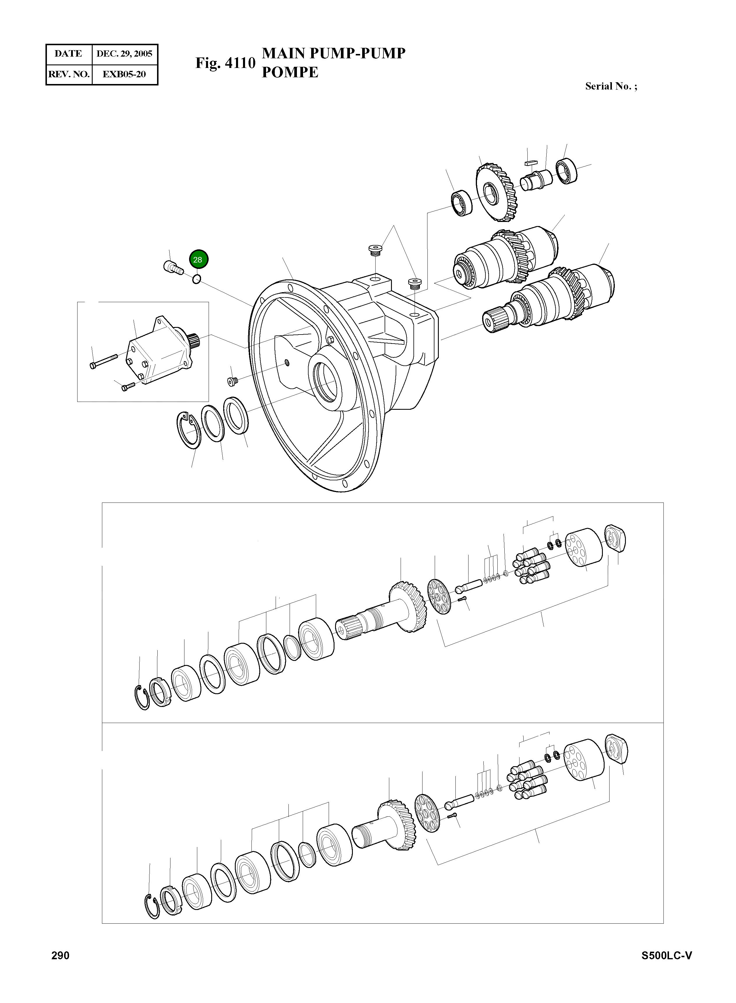 Кольцо уплотнительное (O-Ring) 09157403 Komatsu