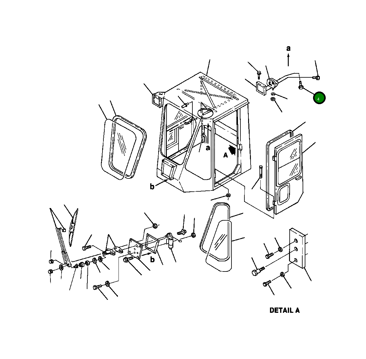 Болт 421-09-A1110  Komatsu