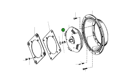 Кольцо уплотнительное (O-Ring) 0634 313 260 Komatsu