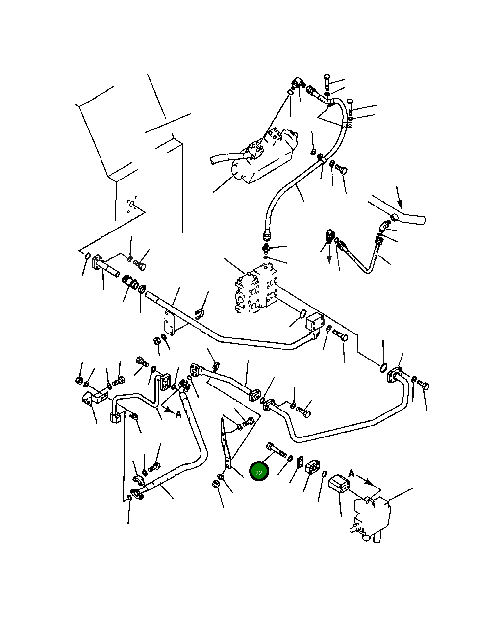 Болт 01011-61035 Komatsu