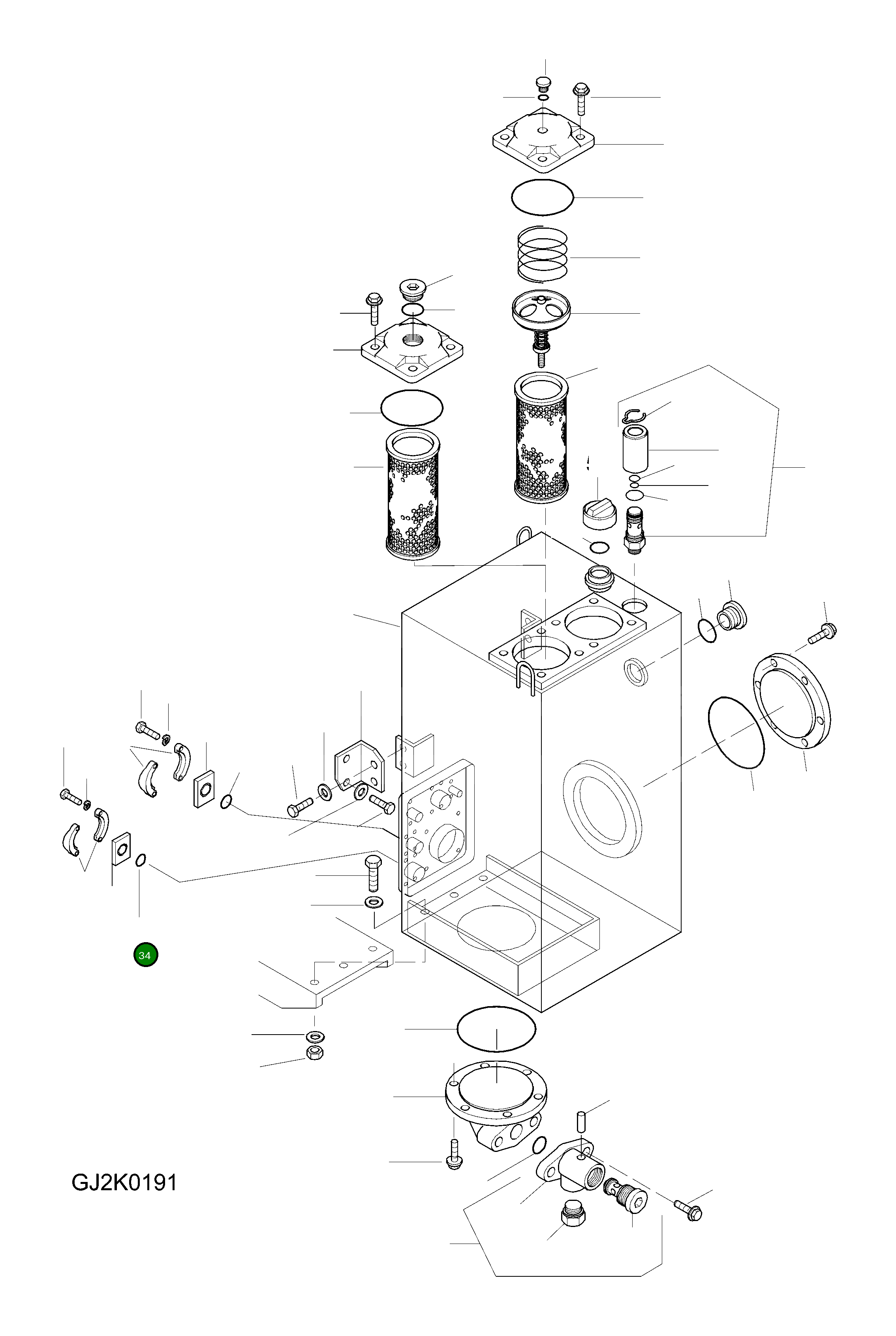 Кольцо уплотнительное (O-Ring) 419-09-H2050 Komatsu
