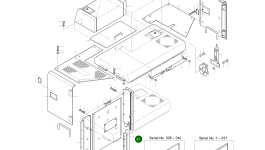Крышка 2621-2648 Komatsu