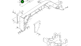 Крышка 23D-60-14320 Komatsu