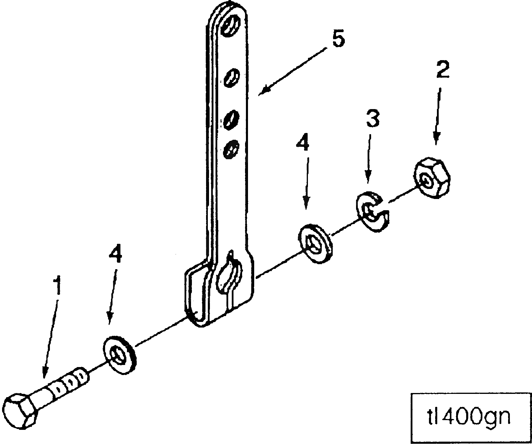 Болт CUS-159-B Komatsu