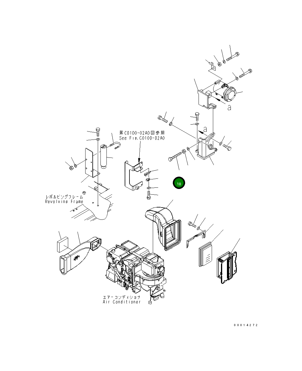 Болт 01017-51420 Komatsu