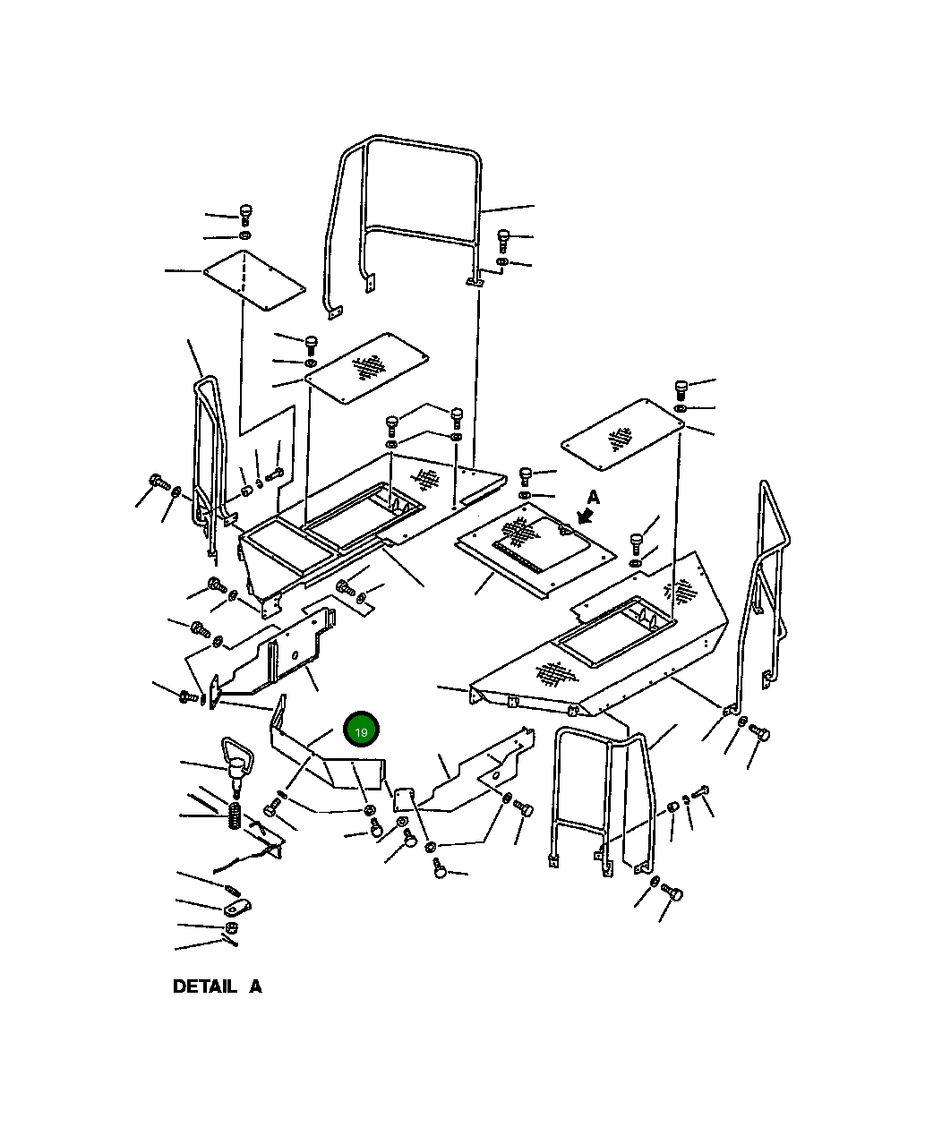 Крышка 426-54-12223 Komatsu