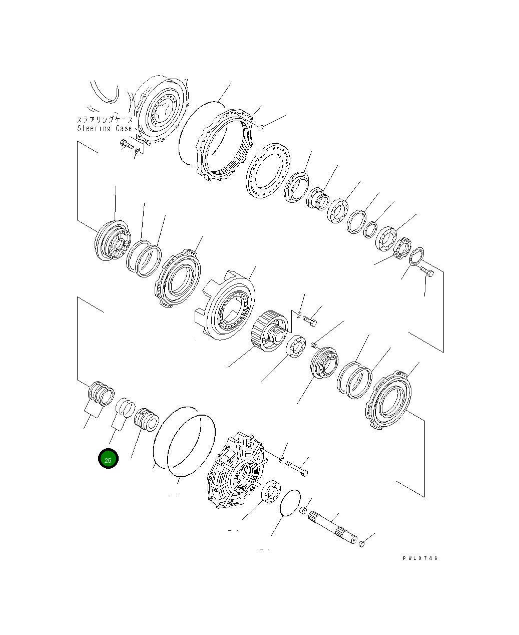 Кольцо уплотнительное (O-Ring) 07000-35160 Komatsu
