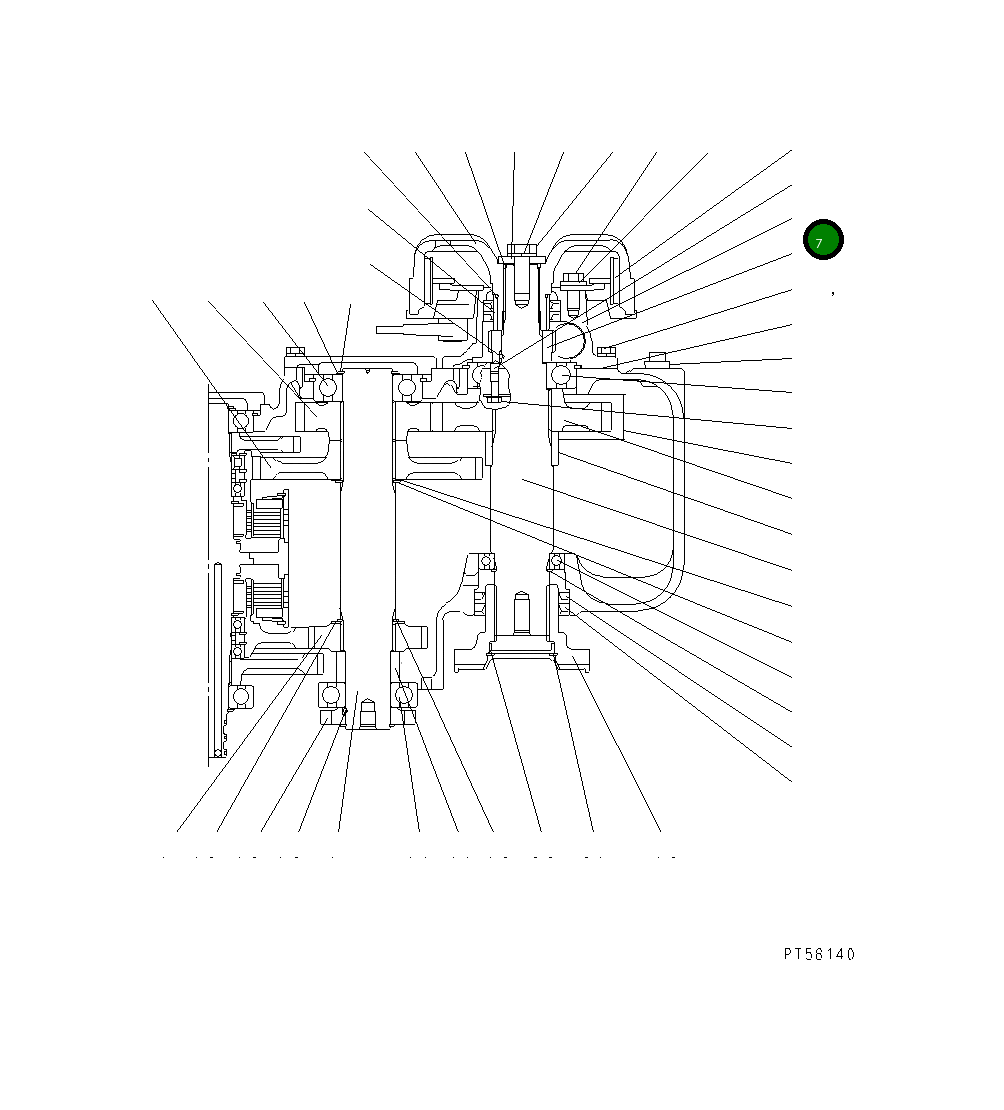 Кольцо уплотнительное (O-Ring) DC8143531700 Komatsu