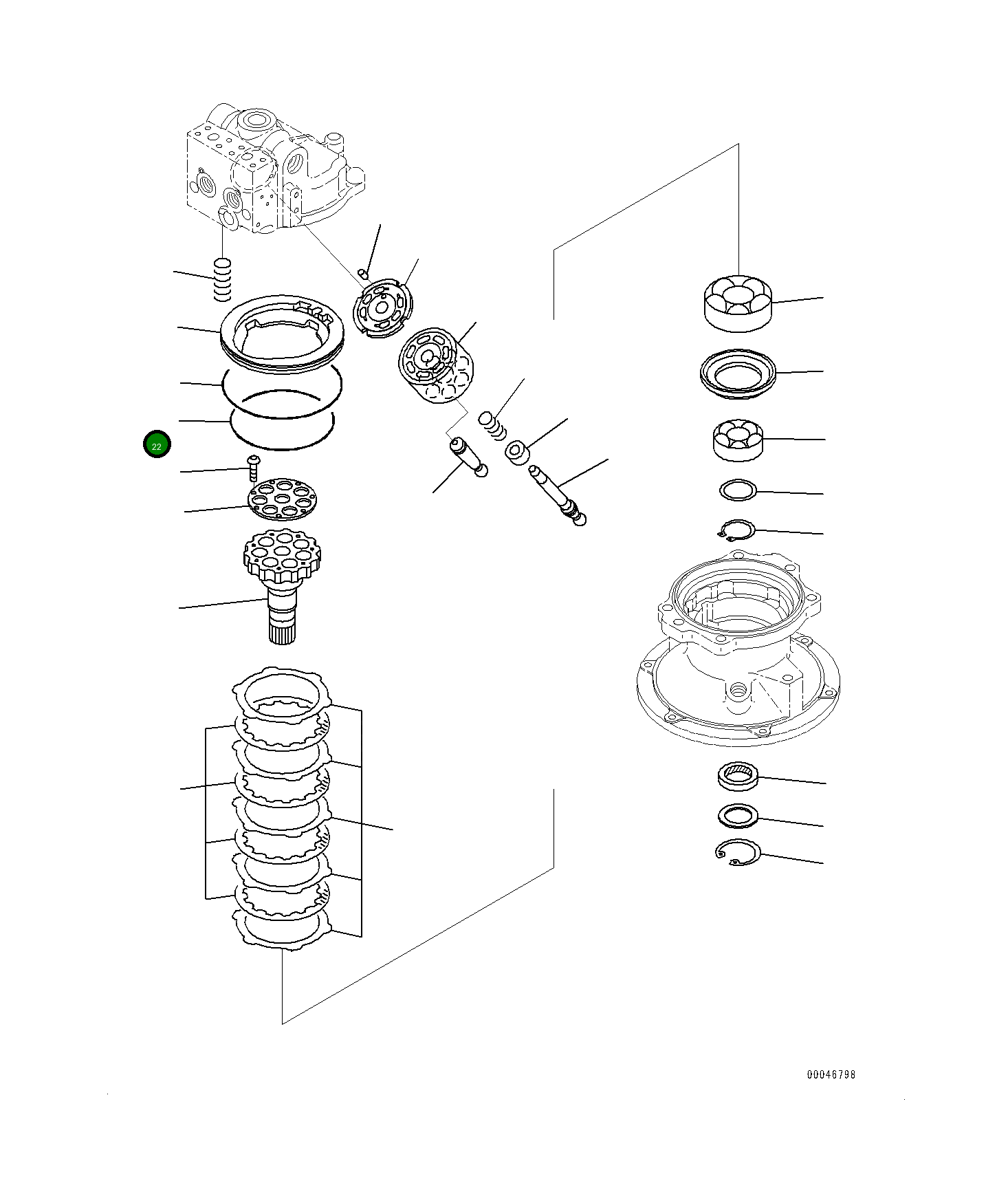 Кольцо уплотнительное (O-Ring) 708-1W-49170  Komatsu
