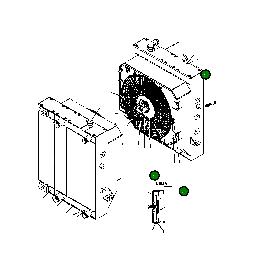 Болт AF8050.019.0000 Komatsu