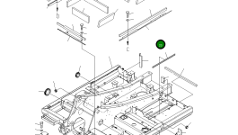 Крышка 20Y-46-42423 Komatsu