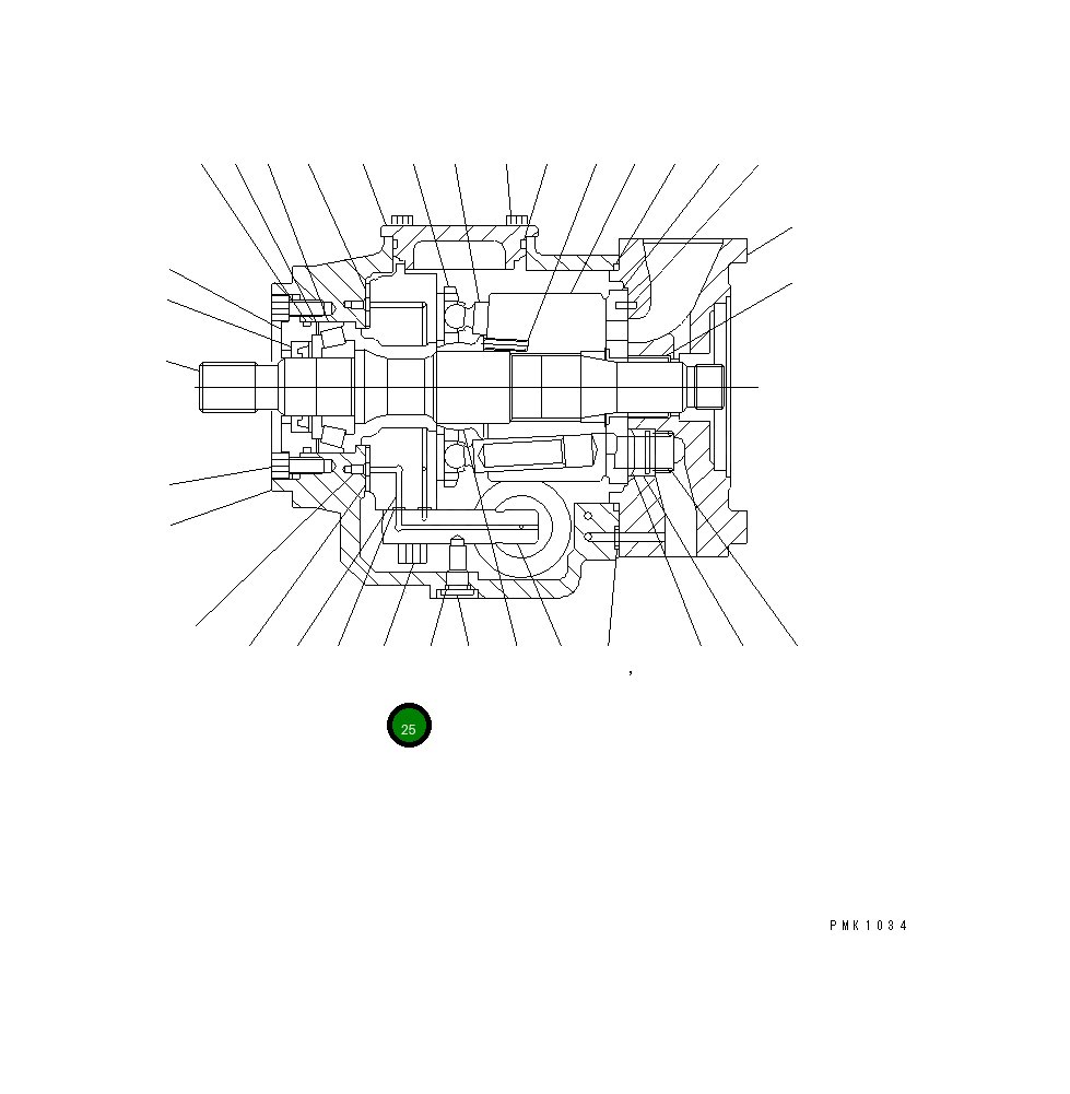 Болт TM0576-084  Komatsu
