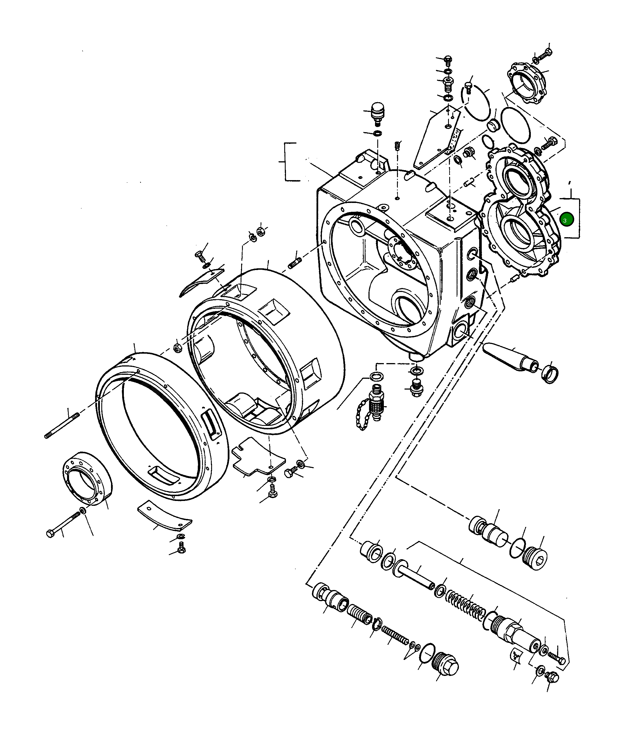 Крышка 4401512M1 Komatsu