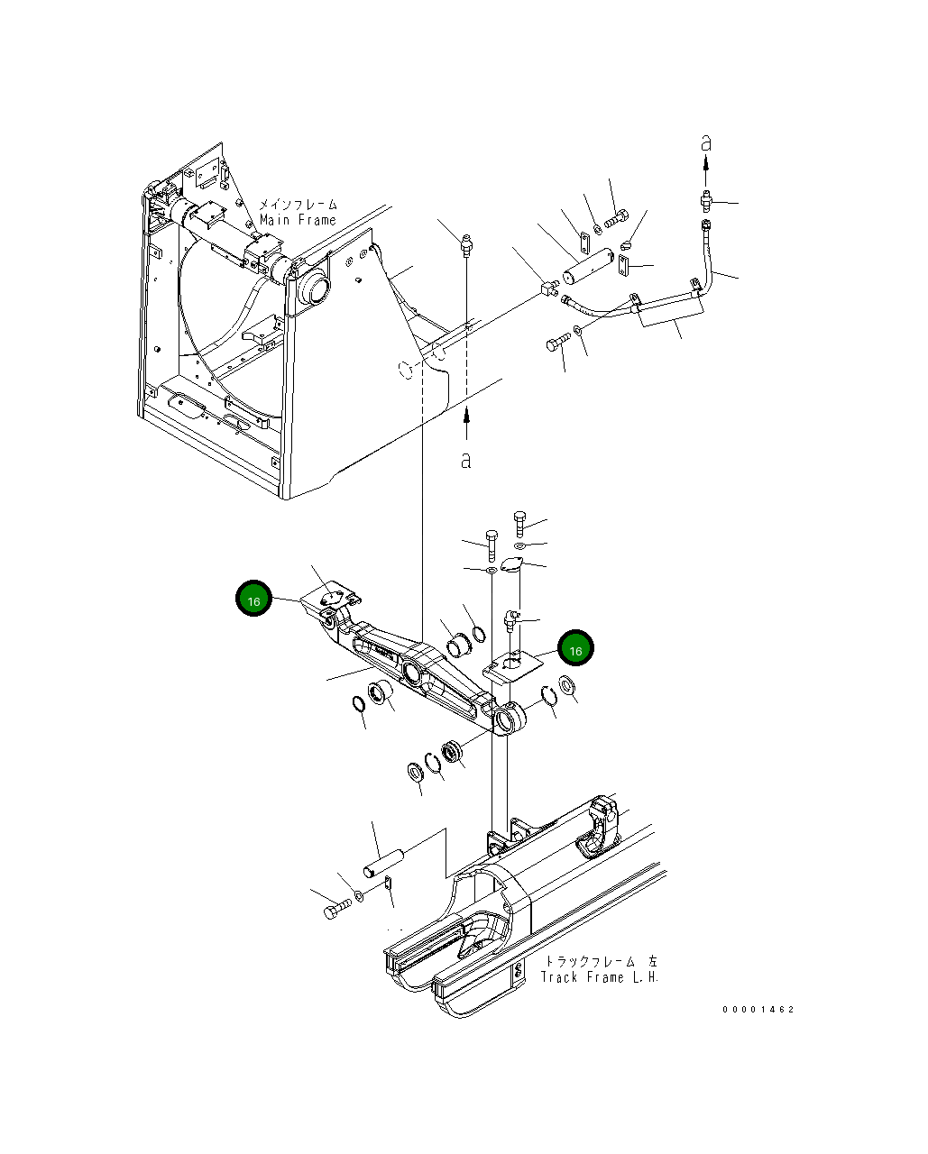 Крышка 154-50-71321  Komatsu