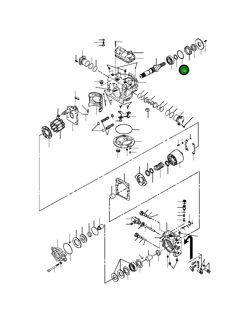Кольцо уплотнительное (O-Ring) 1430 532 H1 Komatsu