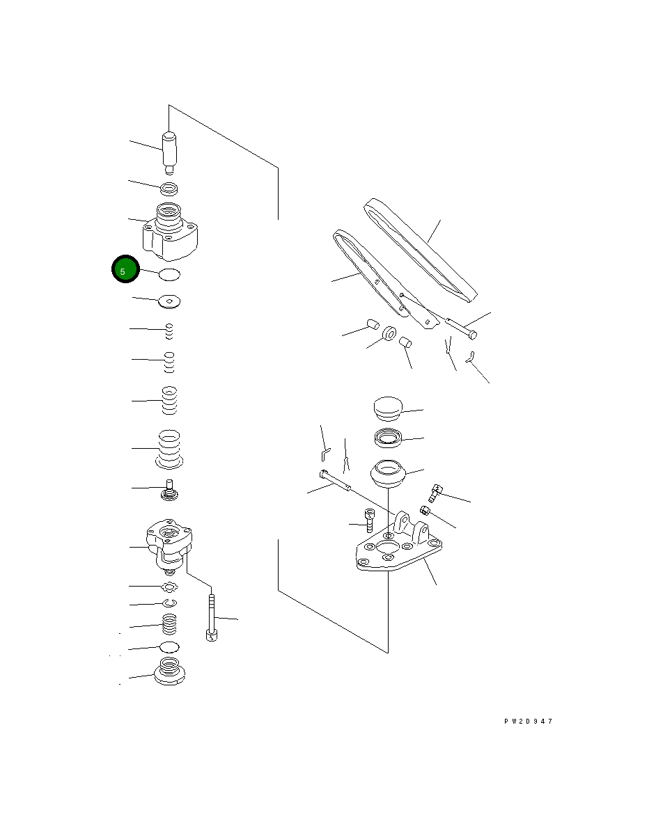 Кольцо уплотнительное (O-Ring) 56C-43-11290 Komatsu