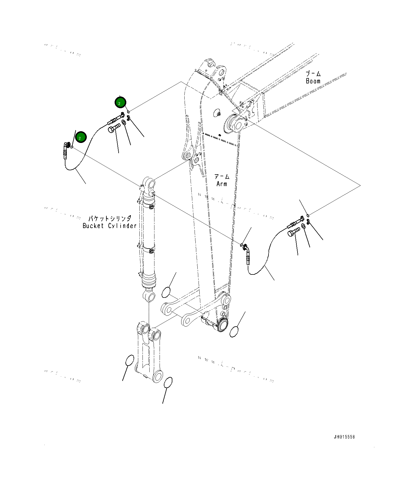 Кольцо уплотнительное (O-Ring) 0700053025 Komatsu