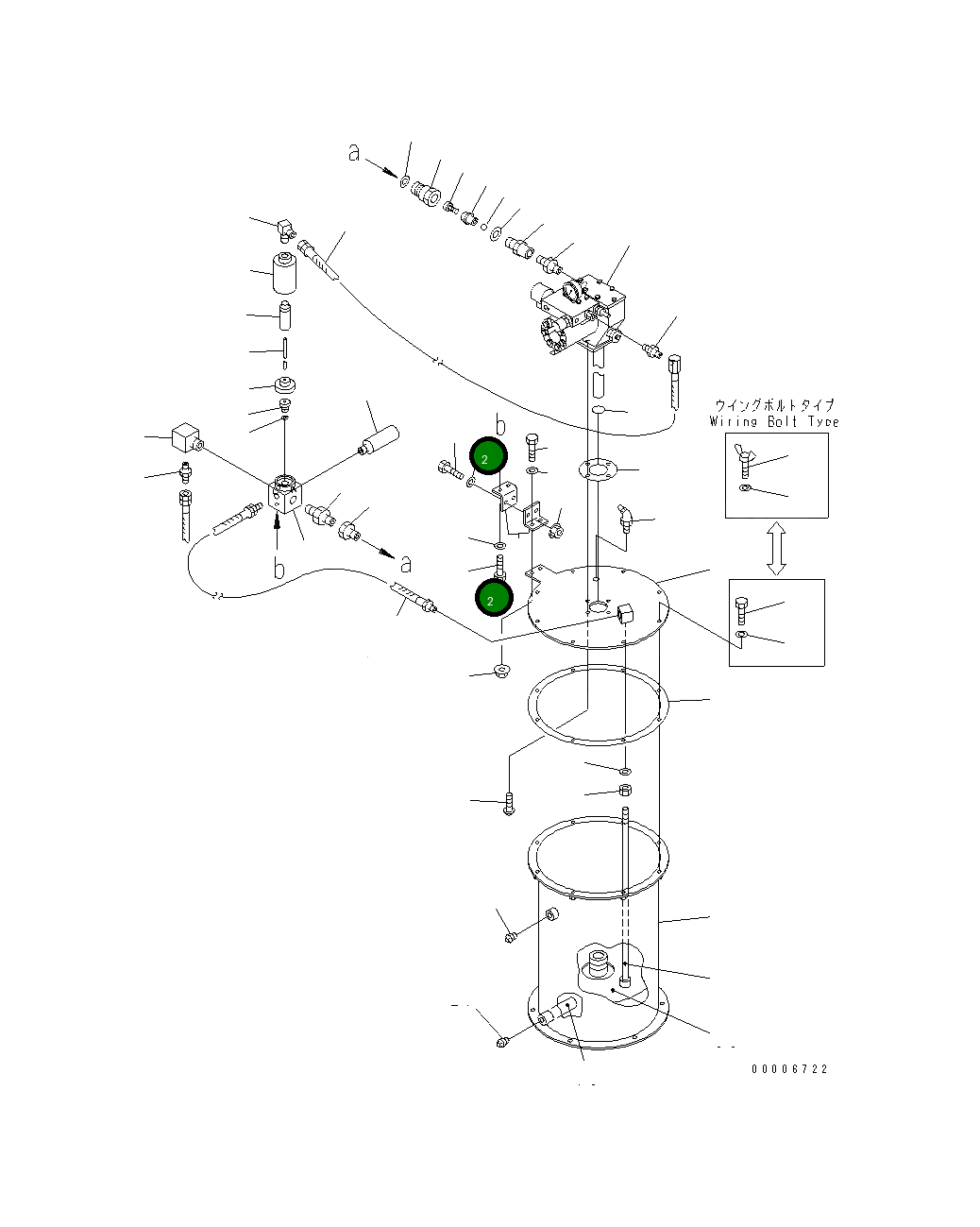 Болт 42C-S95-2130 Komatsu