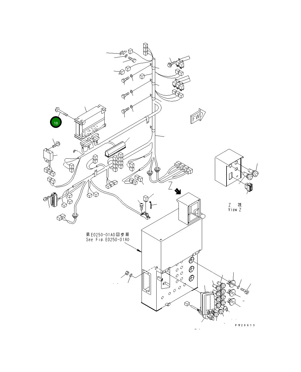 Болт 01435-00880 Komatsu