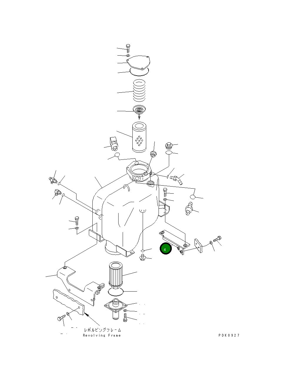 Кольцо уплотнительное (O-Ring) 07000-02434 Komatsu