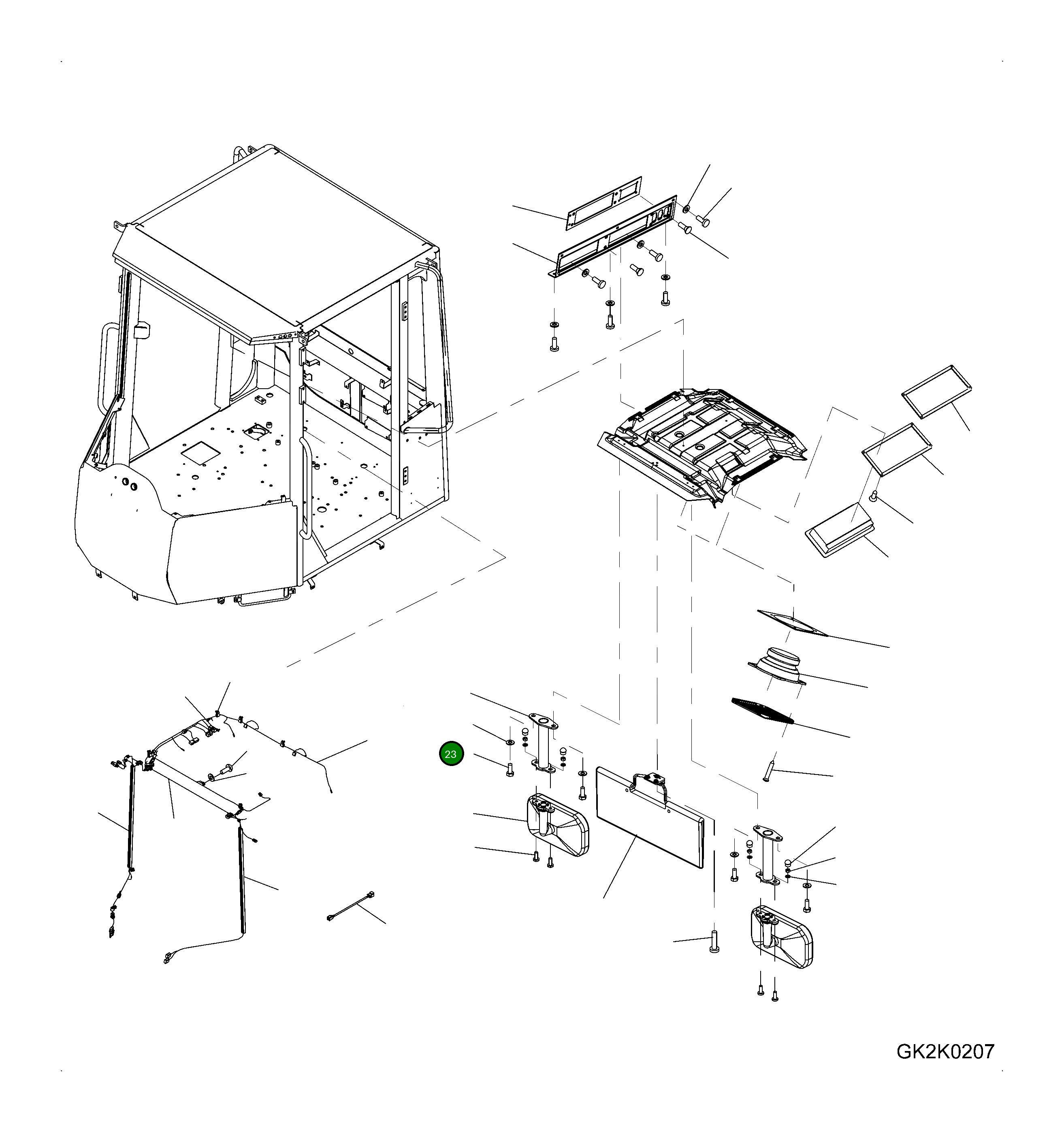 Болт 01220-70630 Komatsu