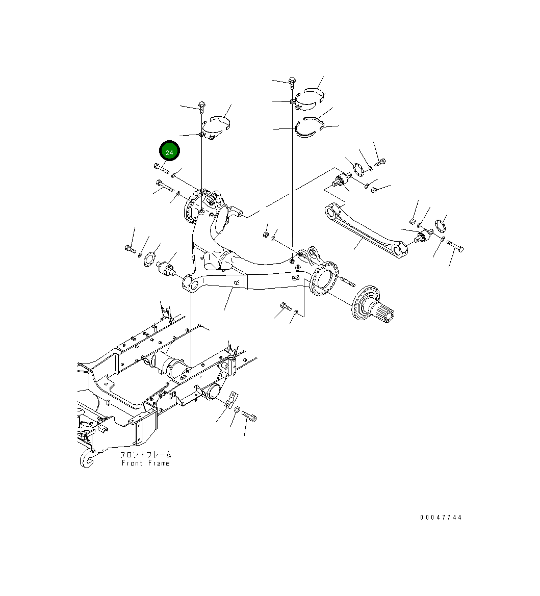 Крышка 56D-50-11330 Komatsu