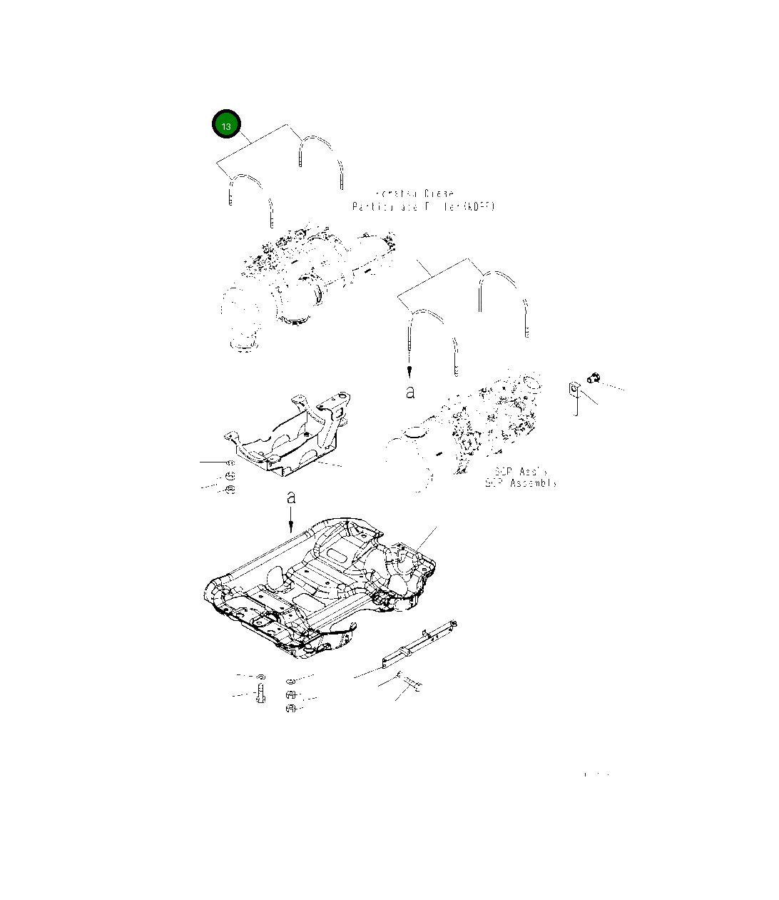 Болт 2A6-01-11231 Komatsu