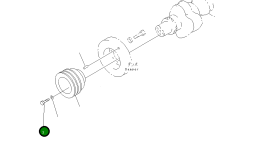 Болт 01050-31685 Komatsu