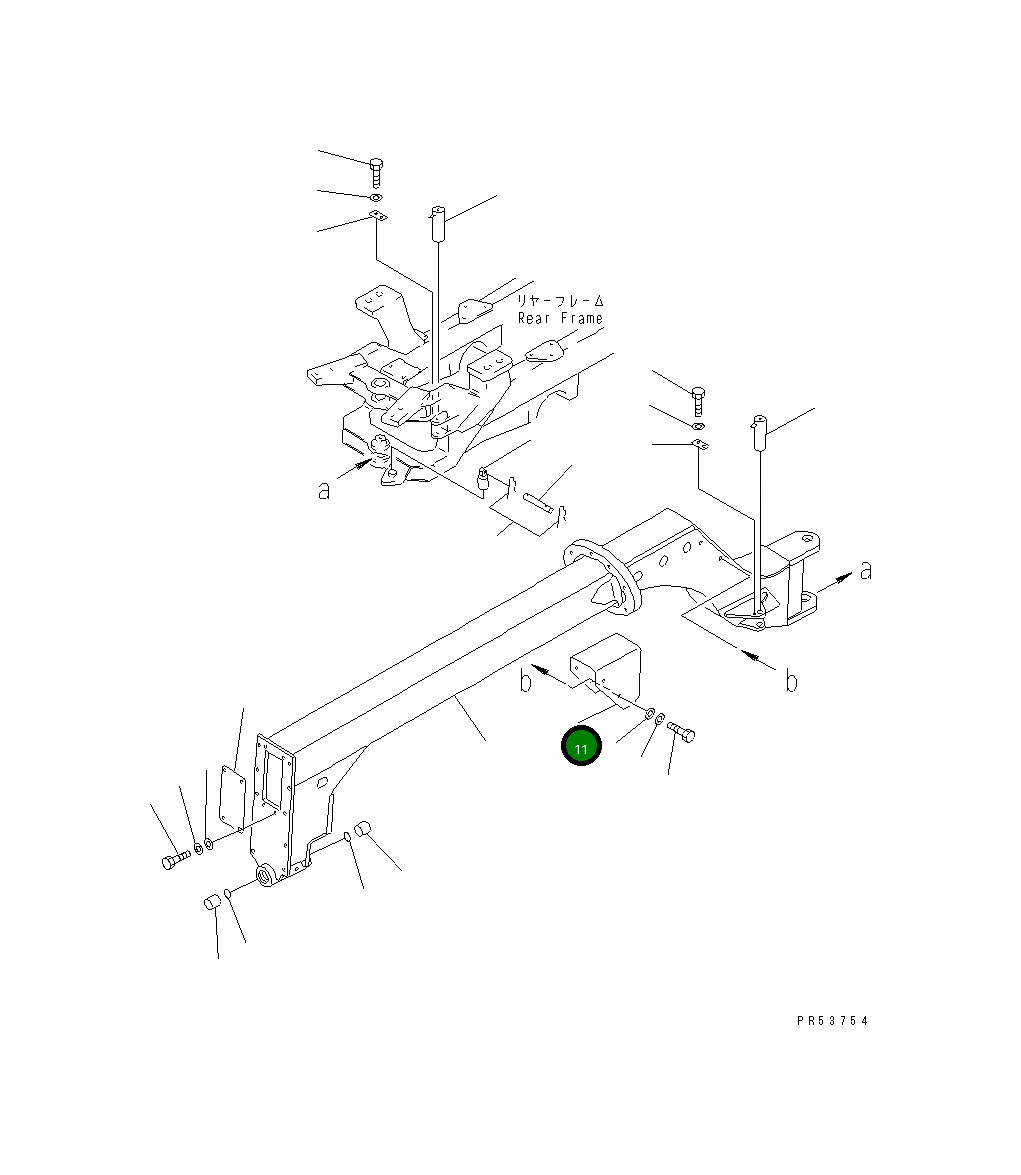 Крышка 234-46-31261 Komatsu