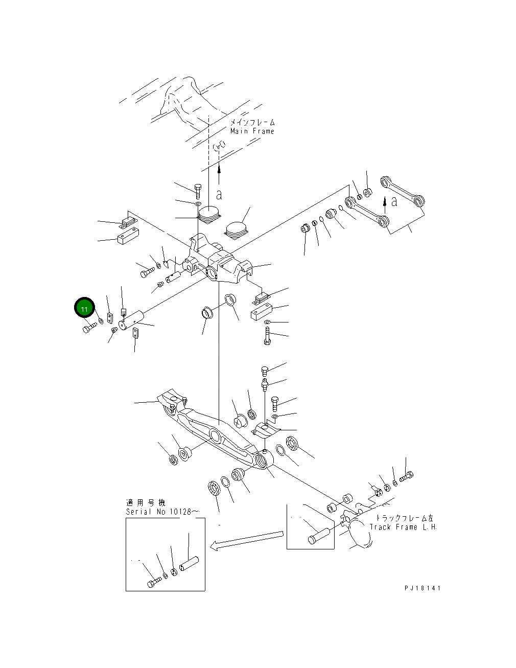 Болт 01010-62040 Komatsu