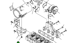 Болт YM26106080252 Komatsu