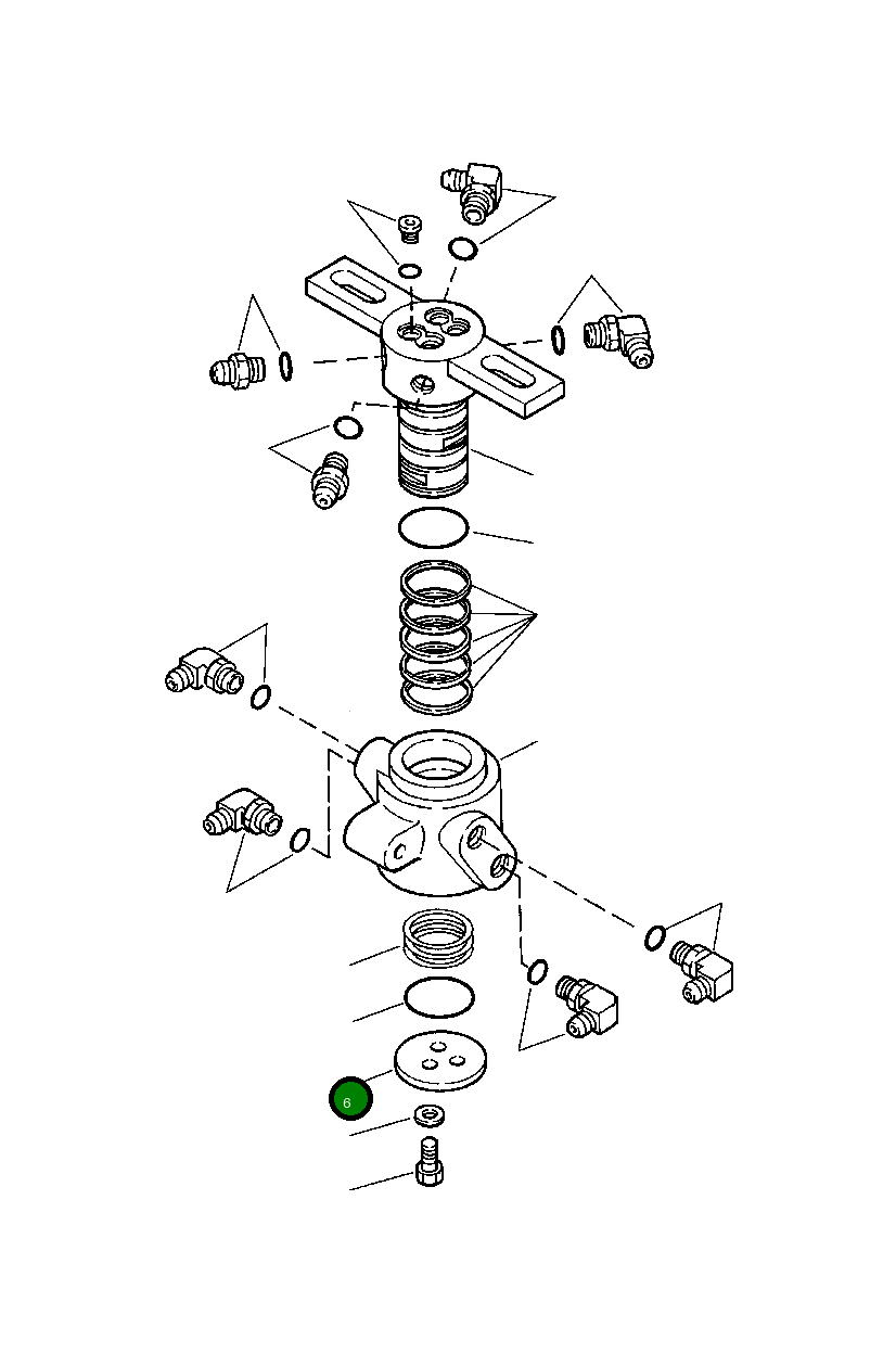 Крышка 1439 440 H1 Komatsu