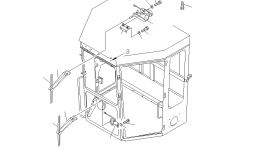 Крышка 234-950-4320 Komatsu