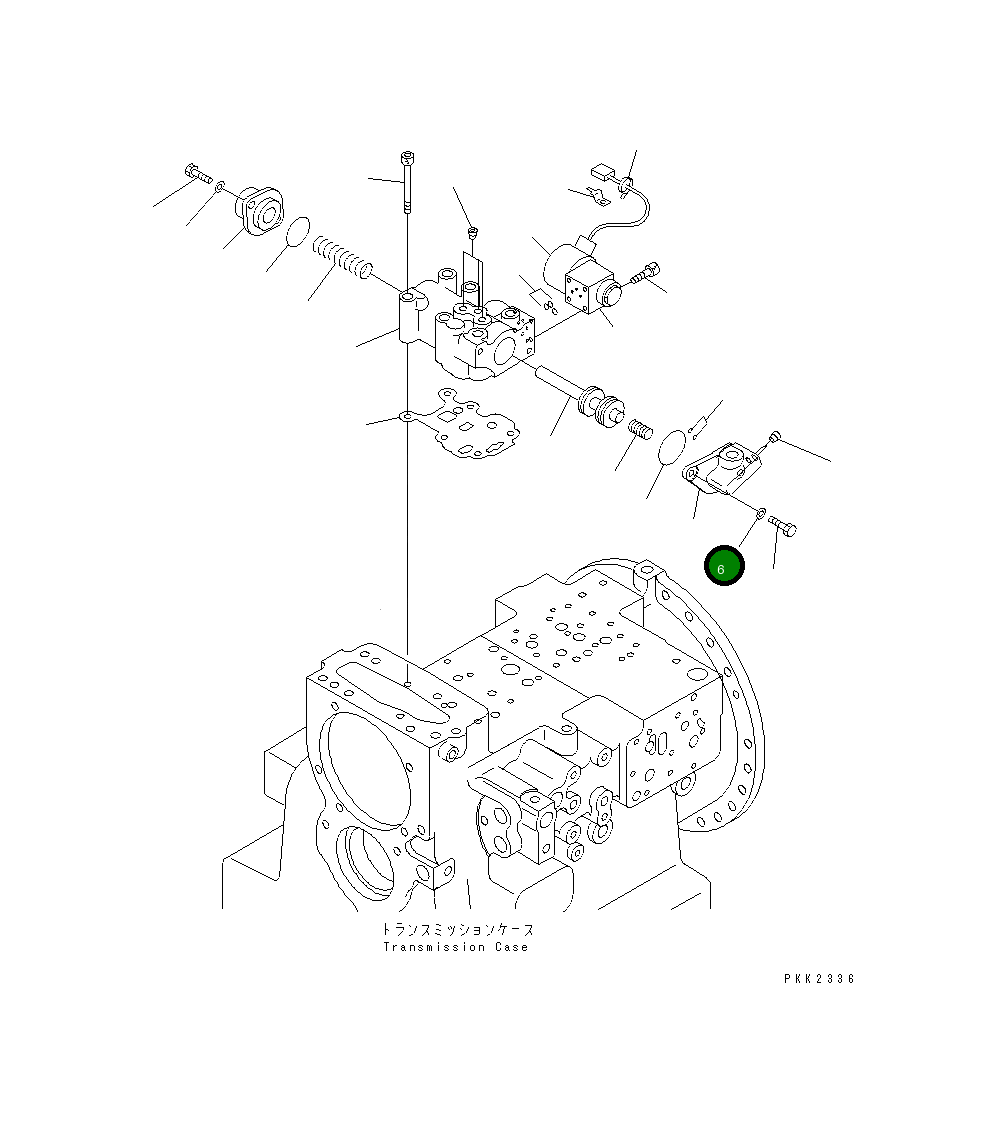 Крышка 12G-15-56760  Komatsu