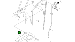 Крышка 21W-70-22122 Komatsu
