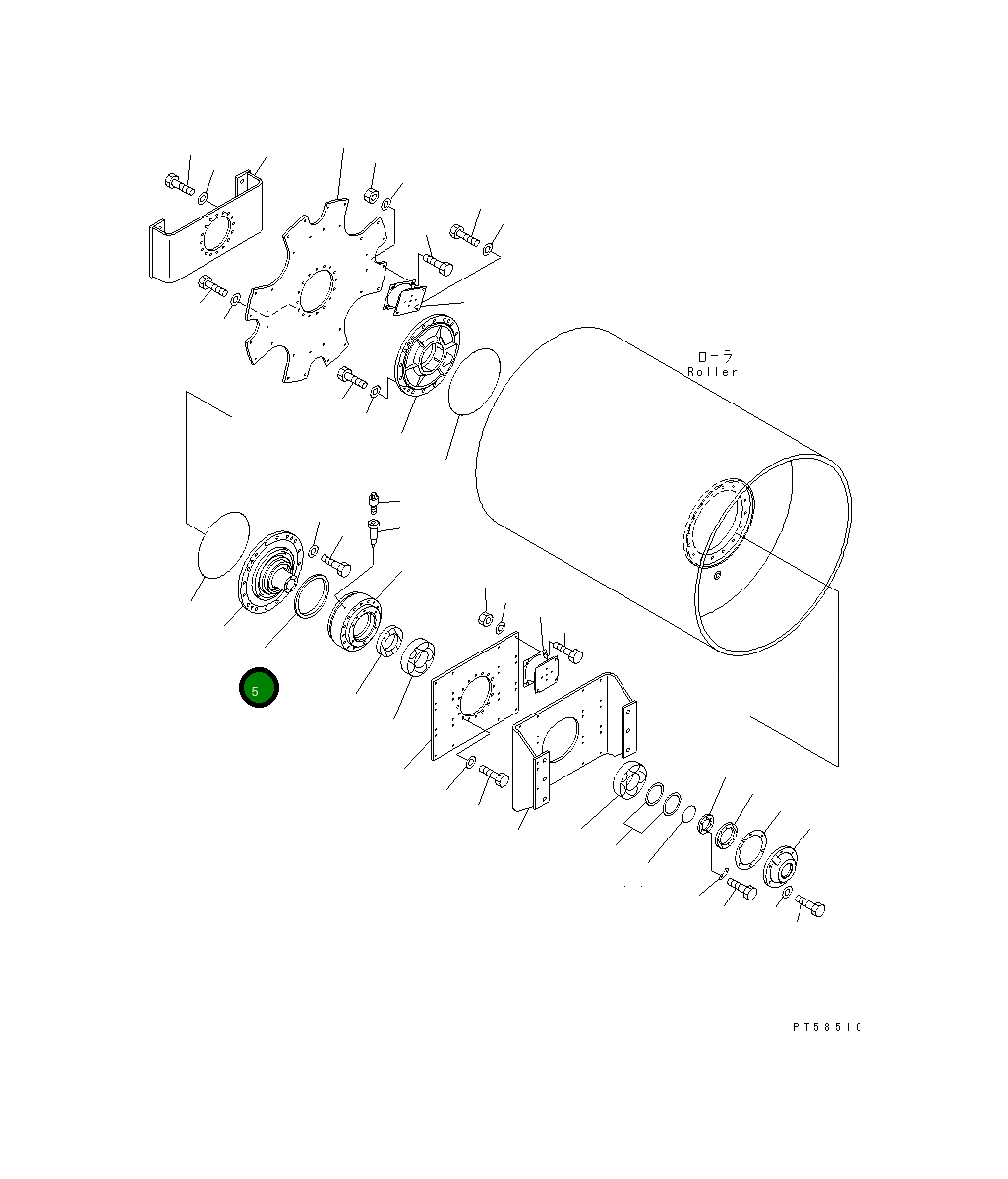Кольцо 273-70-21320  Komatsu