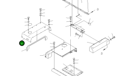 Крышка 21N-54-39221 Komatsu
