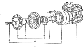 Кольцо 145-Z79-6170 Komatsu