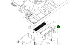 Крышка 208-54-76271 Komatsu