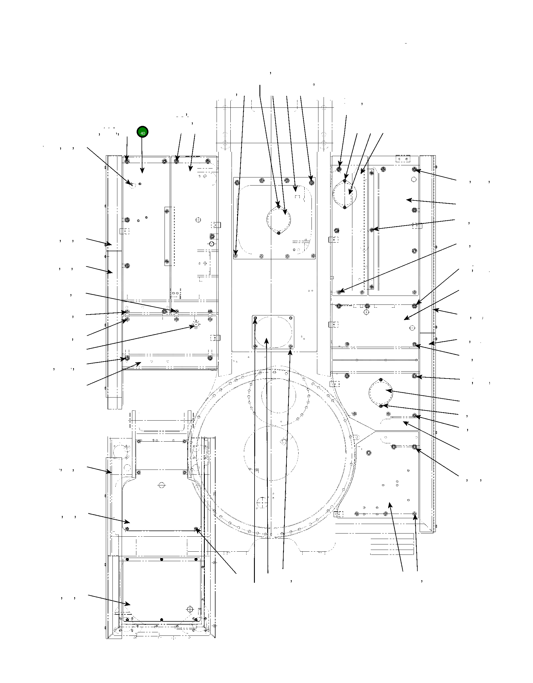 Крышка 207-54-KB690 Komatsu