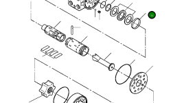 Кольцо 3112 264 R1 Komatsu