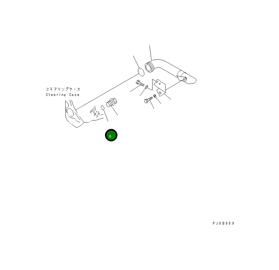 Кольцо уплотнительное (O-Ring) 07002-33634 Komatsu