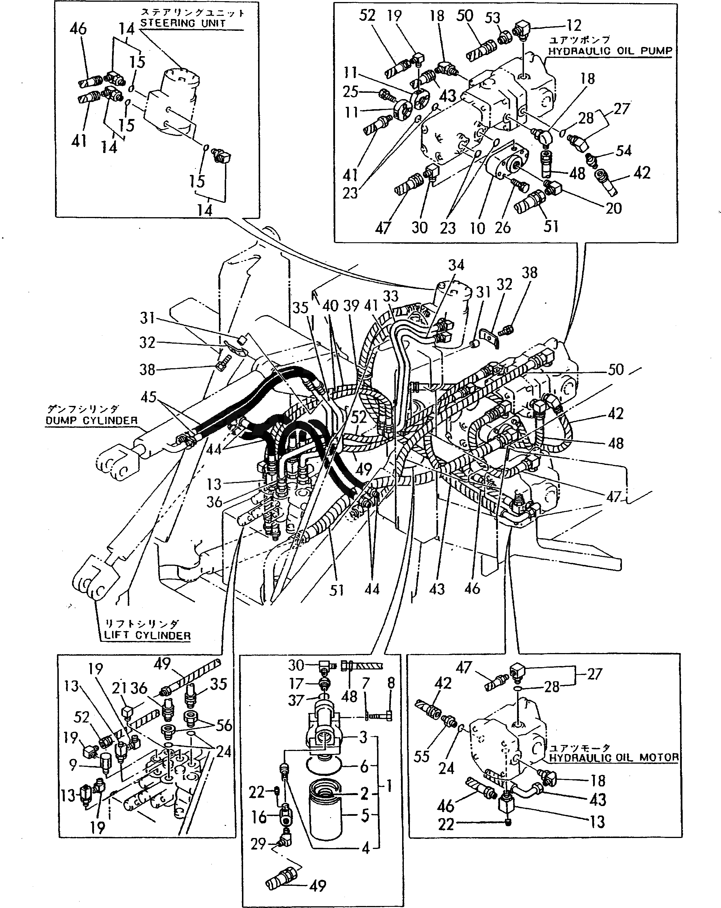 Болт YM26116-101002  Komatsu