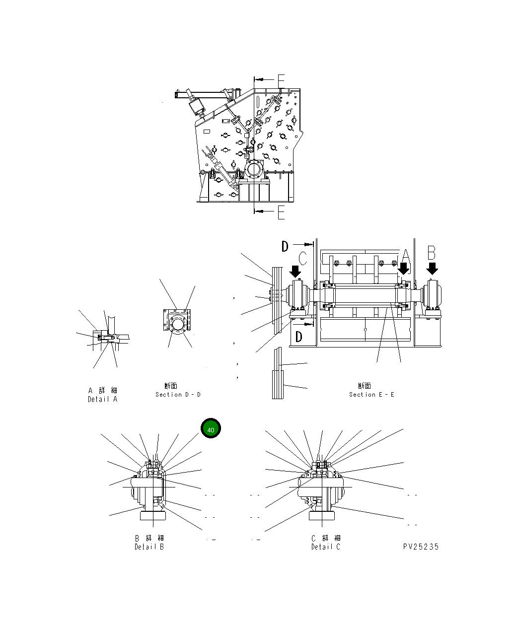 Болт KHBG-4Y1635 Komatsu