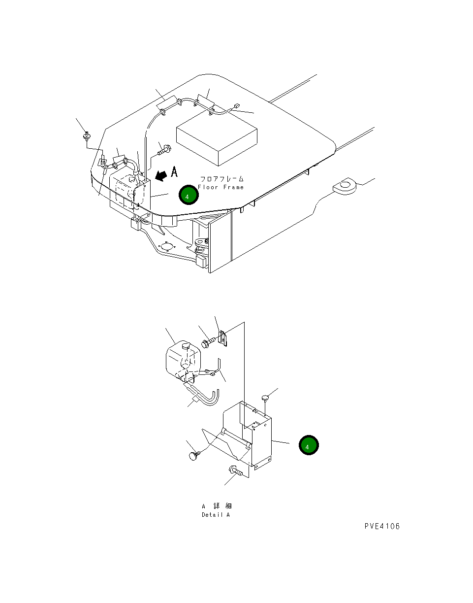 Крышка 415-07-26111 Komatsu