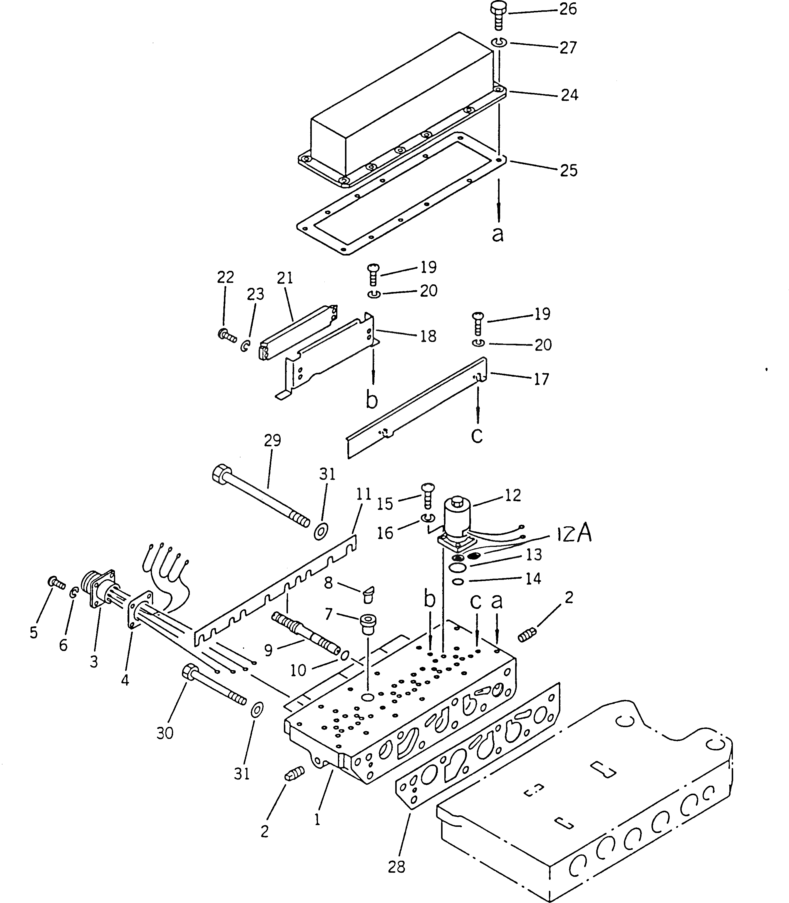 Кольцо уплотнительное (O-Ring) 07000-45425  Komatsu