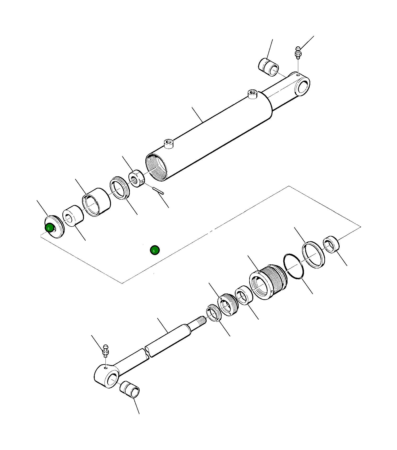Кольцо 500464018 Komatsu