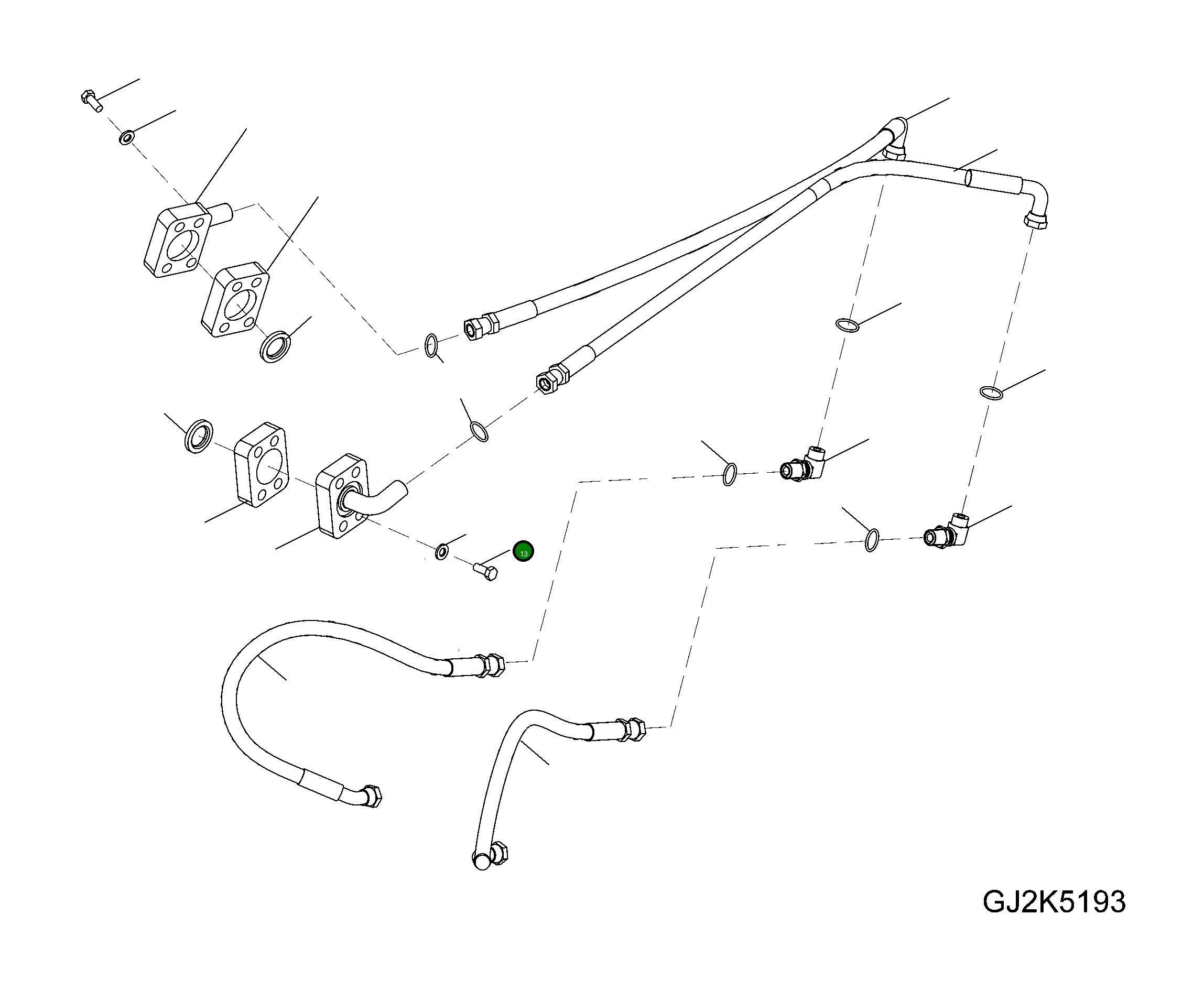 Болт 20J-966-0240 Komatsu