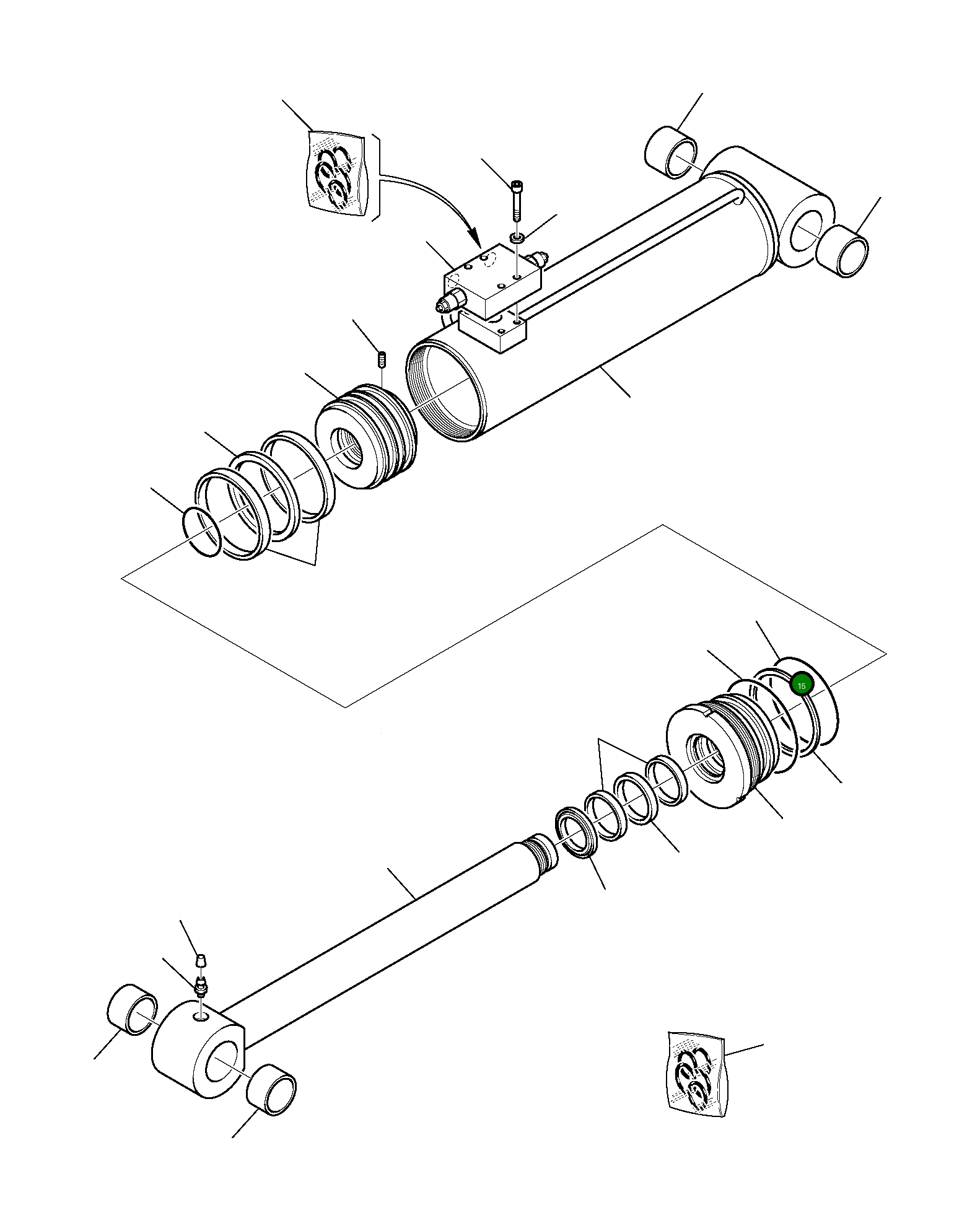 Кольцо уплотнительное (O-Ring) FDT1401116 Komatsu