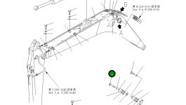 Болт 01010-81075 Komatsu